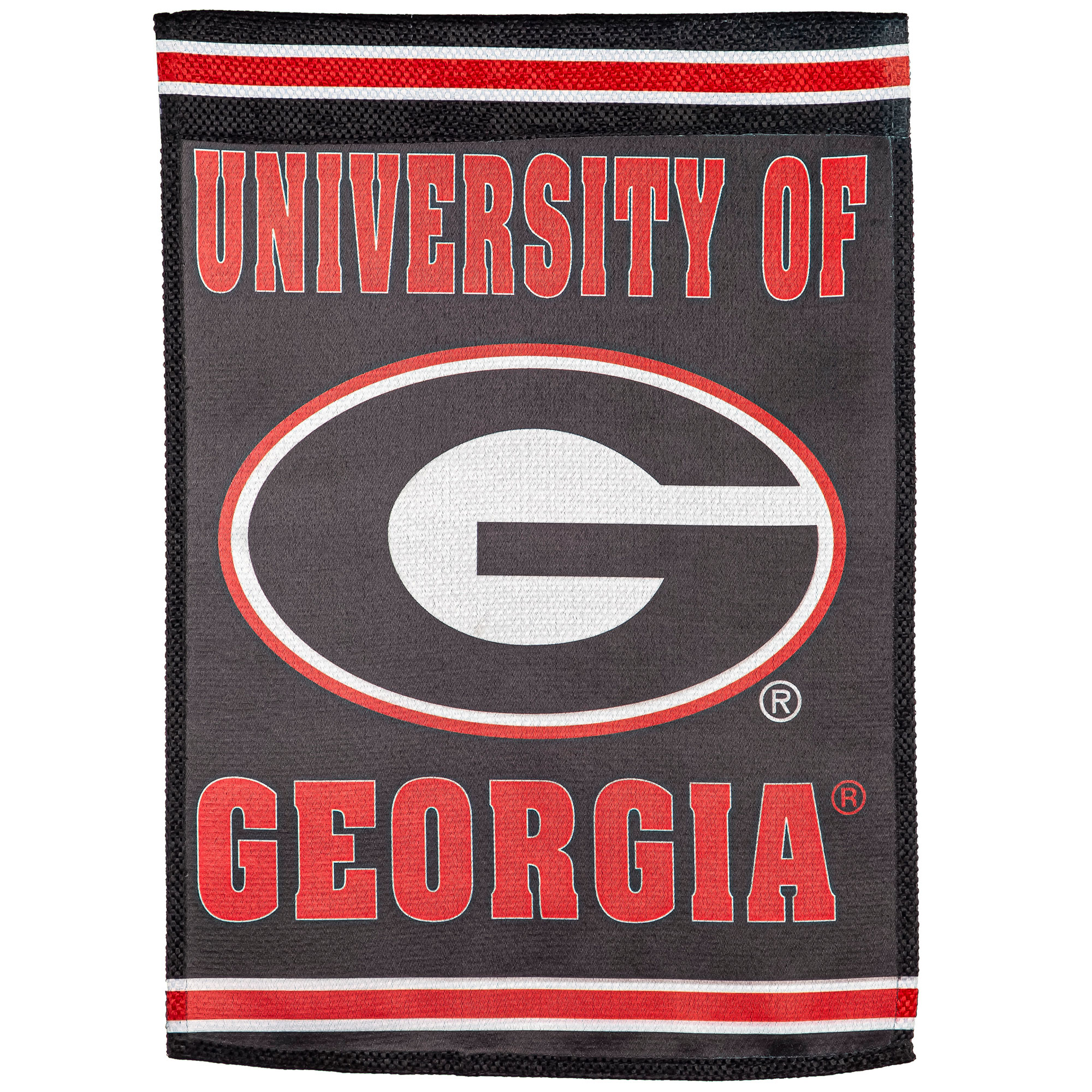 Georgia Bulldogs 28" x 44" Double-Sided Embossed Suede House Flag - Image 8