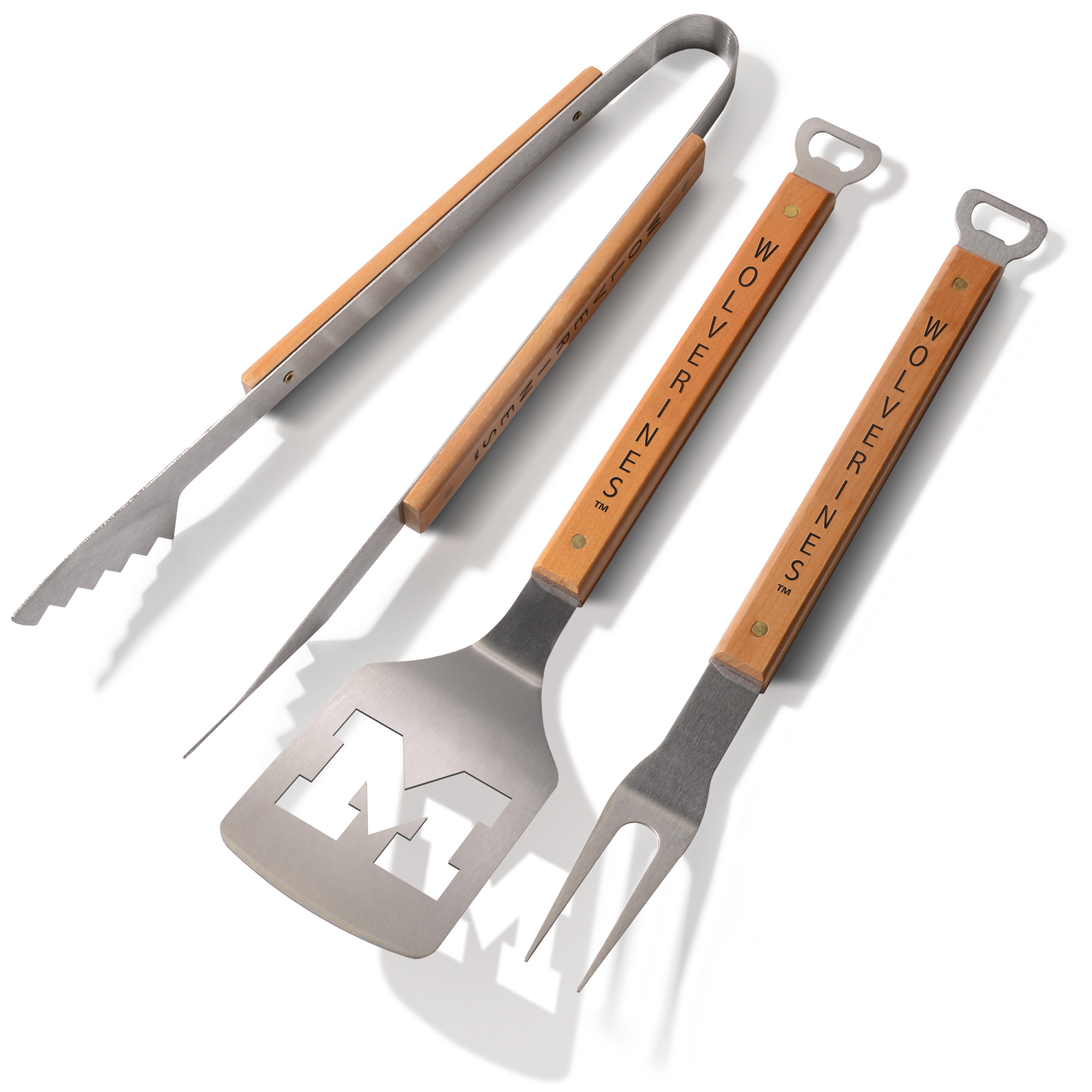 Michigan Wolverines 3-Piece BBQ Set - Image 2