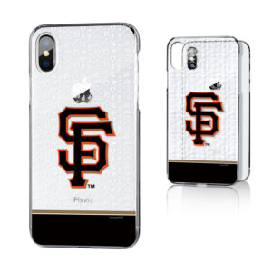 San Francisco Giants iPhone X/Xs Stripe Clear Case