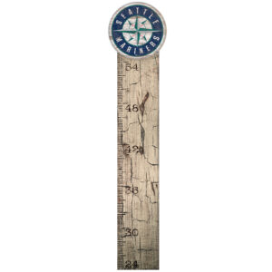 Seattle Mariners 6" x 36" Growth Chart Sign