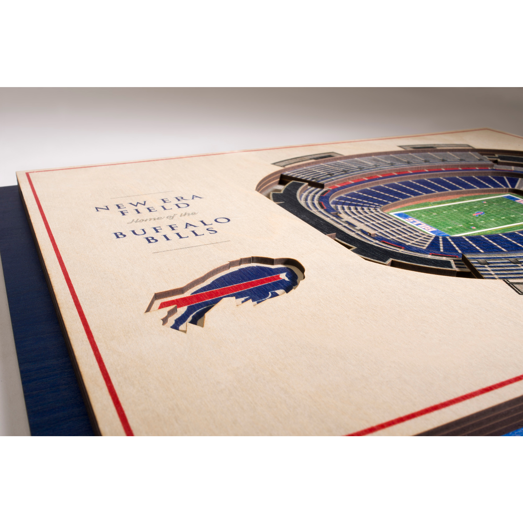 Buffalo Bills 17'' x 13'' 5-Layer StadiumViews 3D Wall Art - Image 10