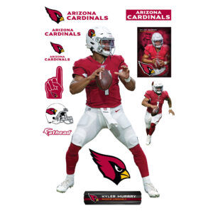Fathead Kyler Murray Arizona Cardinals 12-Pack Life-Size Removable Wall Decal