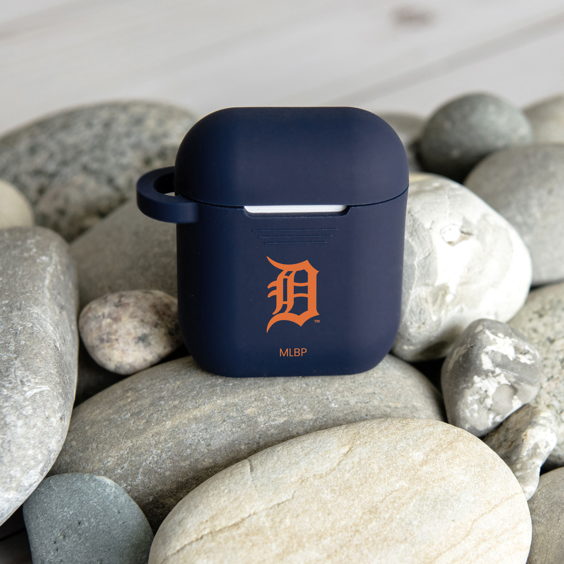 Navy Detroit Tigers AirPods Case Cover - Image 4