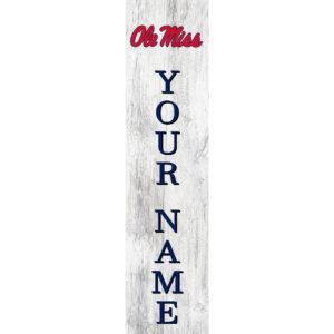 Ole Miss Rebels 48" Personalized Welcome Leaner Sign