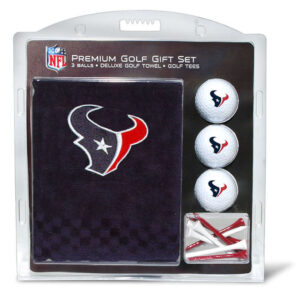 Houston Texans Embroidered Golf Gift Set