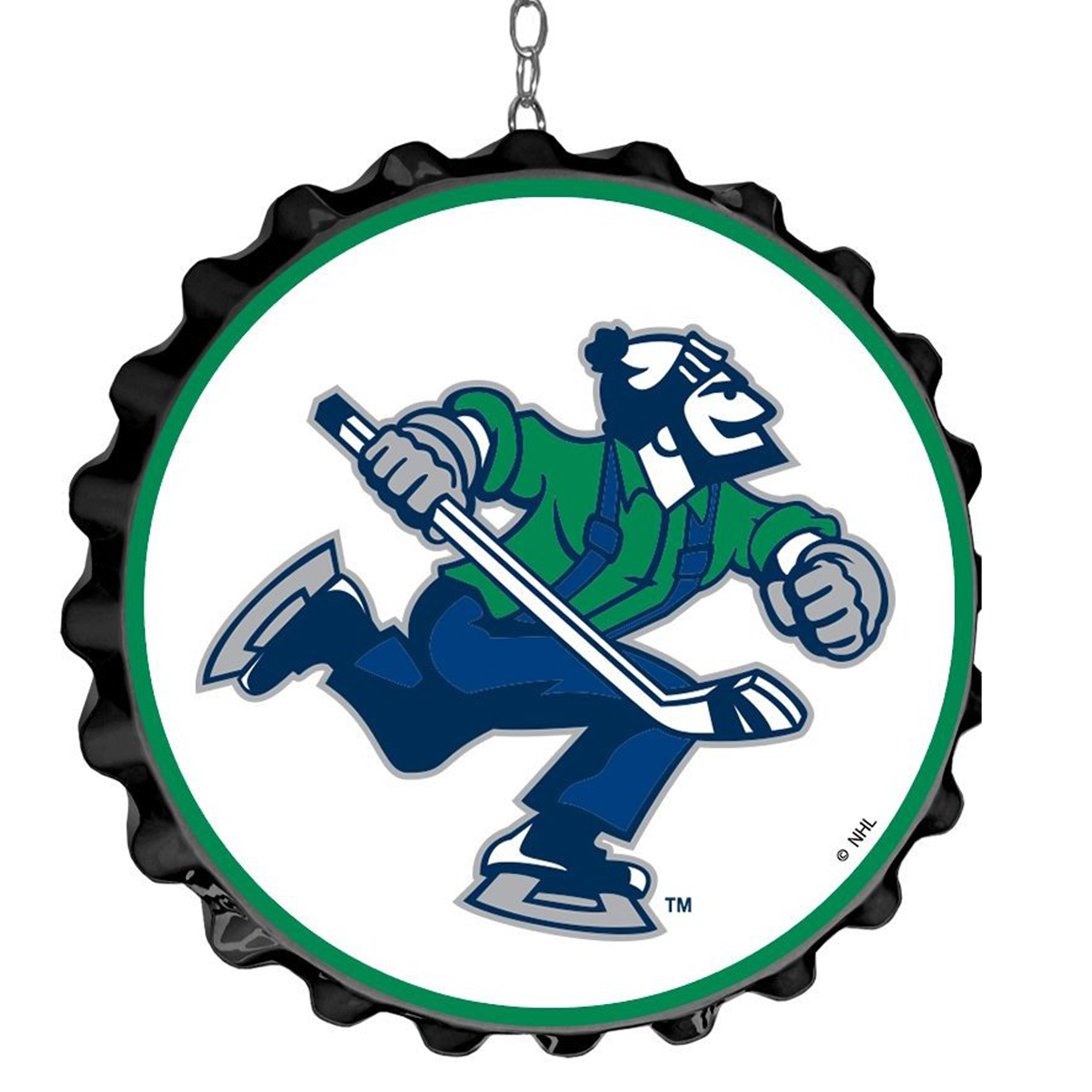 Vancouver Canucks 19" Bottle Cap Wall Art Dangler - Image 6