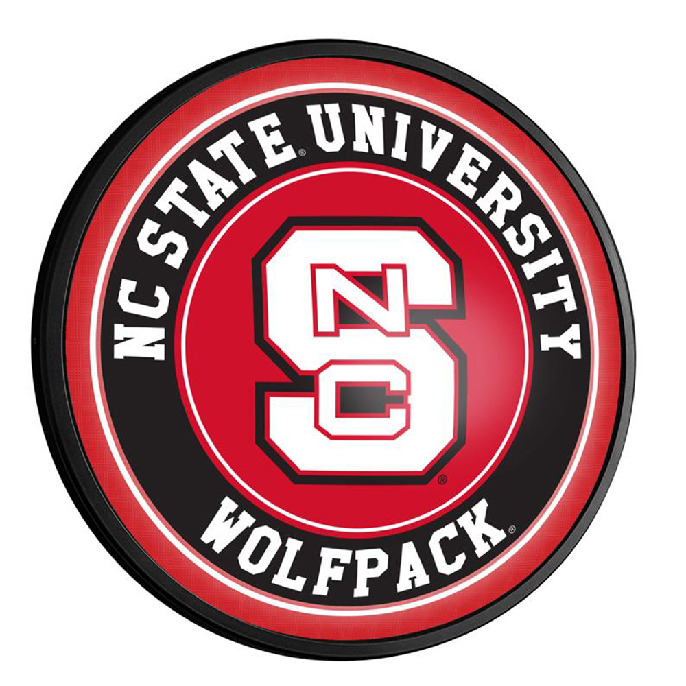 NC State Wolfpack 18'' x 18'' Slimline Illuminated Wall Sign - Image 3