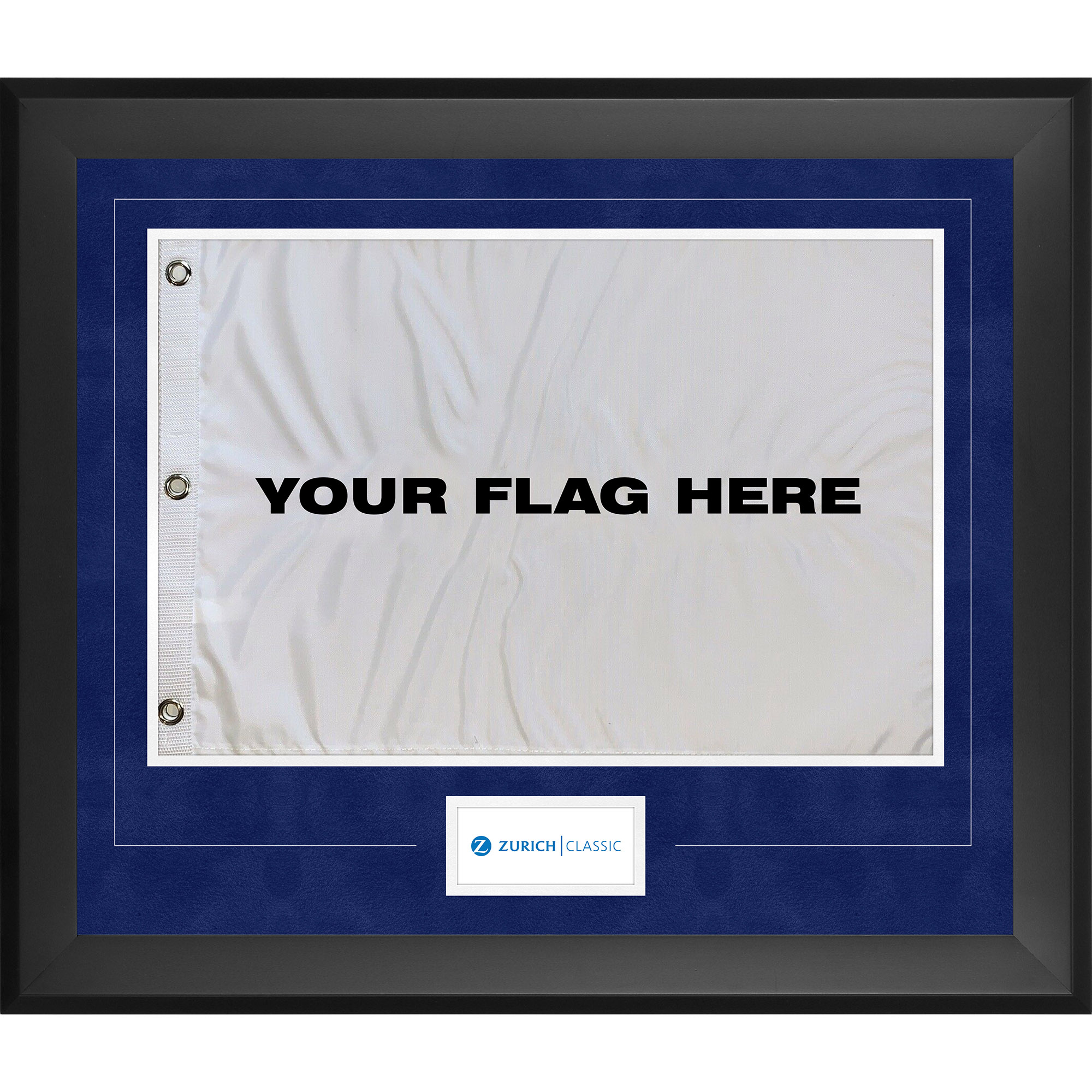 Zurich Classic of New Orleans 23'' x 27'' Pin Flag Frame - Insert Your Own Flag