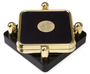 Florida Gators Gold 2-Piece Square Coaster Set
