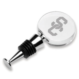 USC Trojans Team Round Wine Stopper