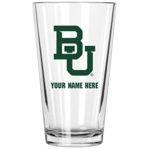 Baylor Bears 16oz. Personalized Pint Glass