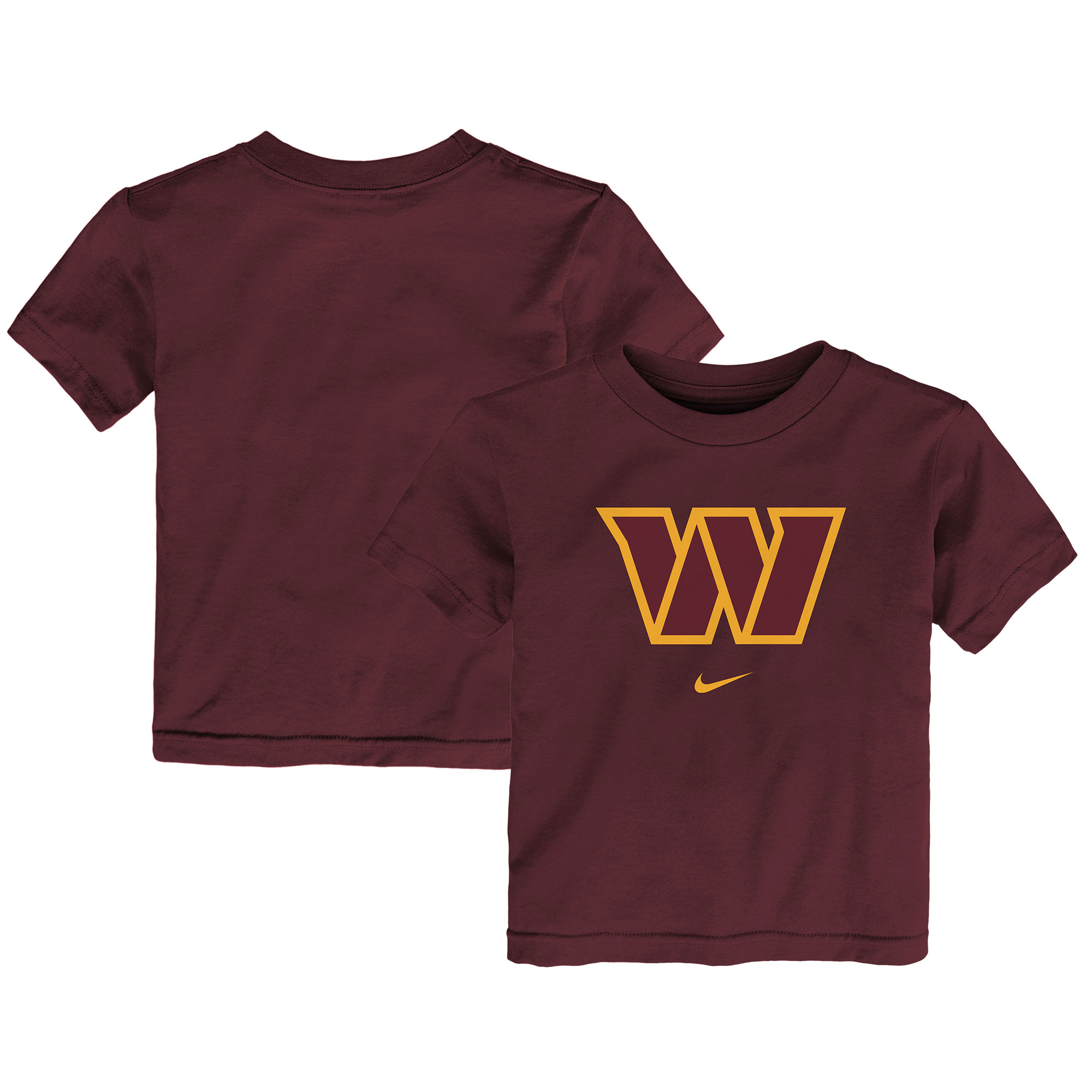 Toddler Nike Burgundy Washington Commanders Team Logo T-Shirt - Image 2