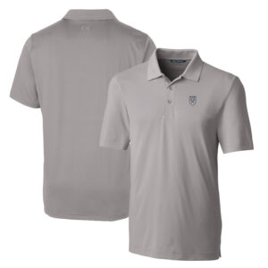Men's Cutter & Buck Gray Emory Eagles Big & Tall Forge Stretch Polo