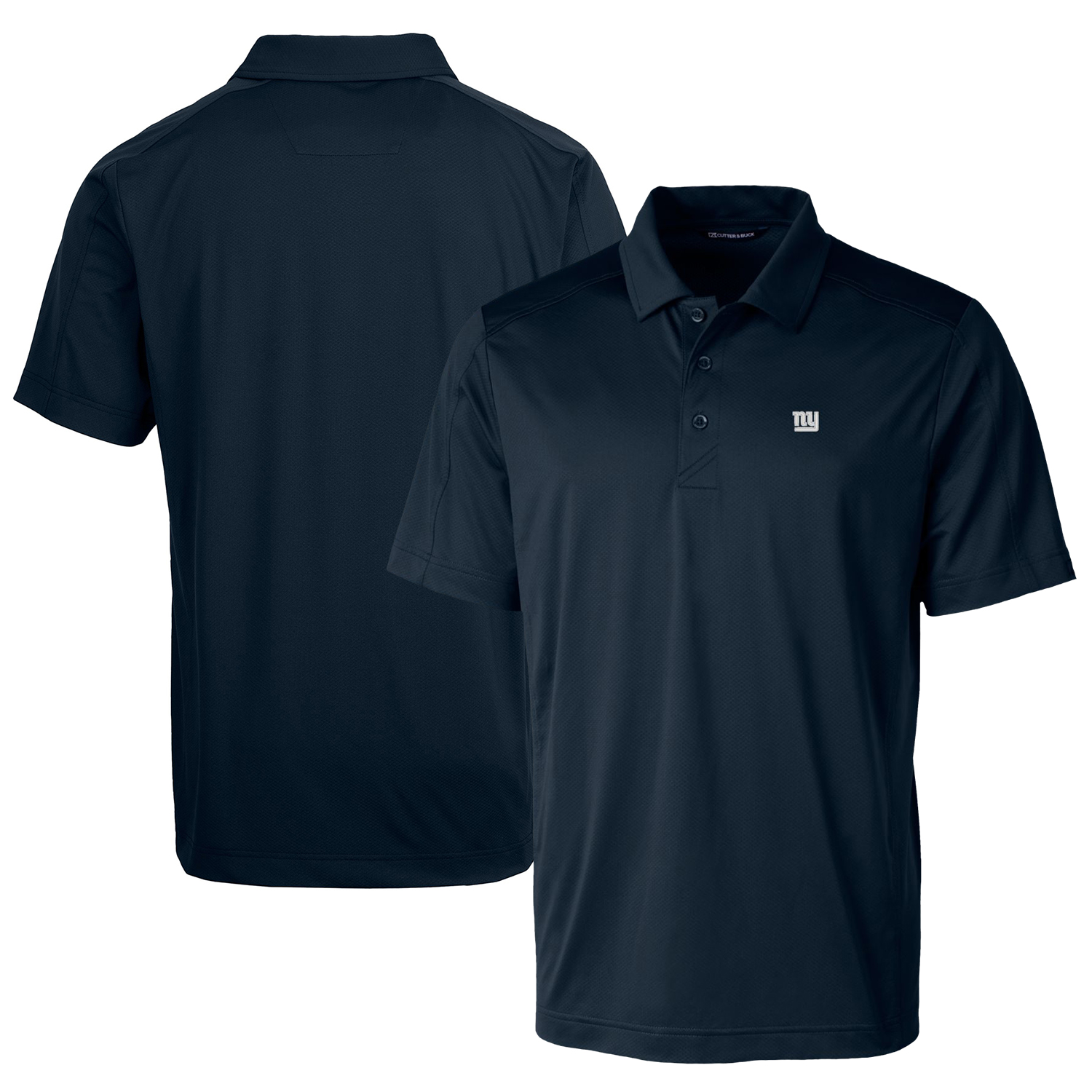 Men's Cutter & Buck Navy New York Giants Prospect Textured Stretch Polo - Image 5