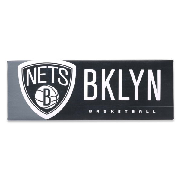 Brooklyn Nets 8.75'' x 24.52'' Tradition Canvas