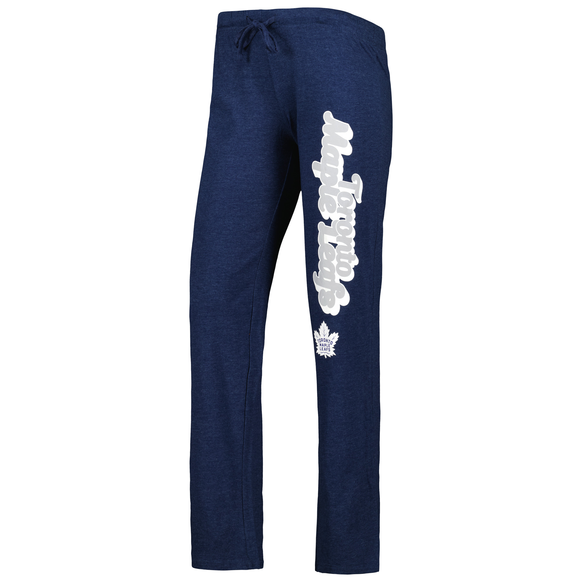 Women's Concepts Sport Heather Gray/Heather Navy Toronto Maple Leafs Meter Muscle Tank Top & Pants Sleep Set - Image 5