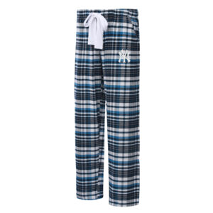 Women's Concepts Sport Navy New York Yankees Mainstay Flannel Pants
