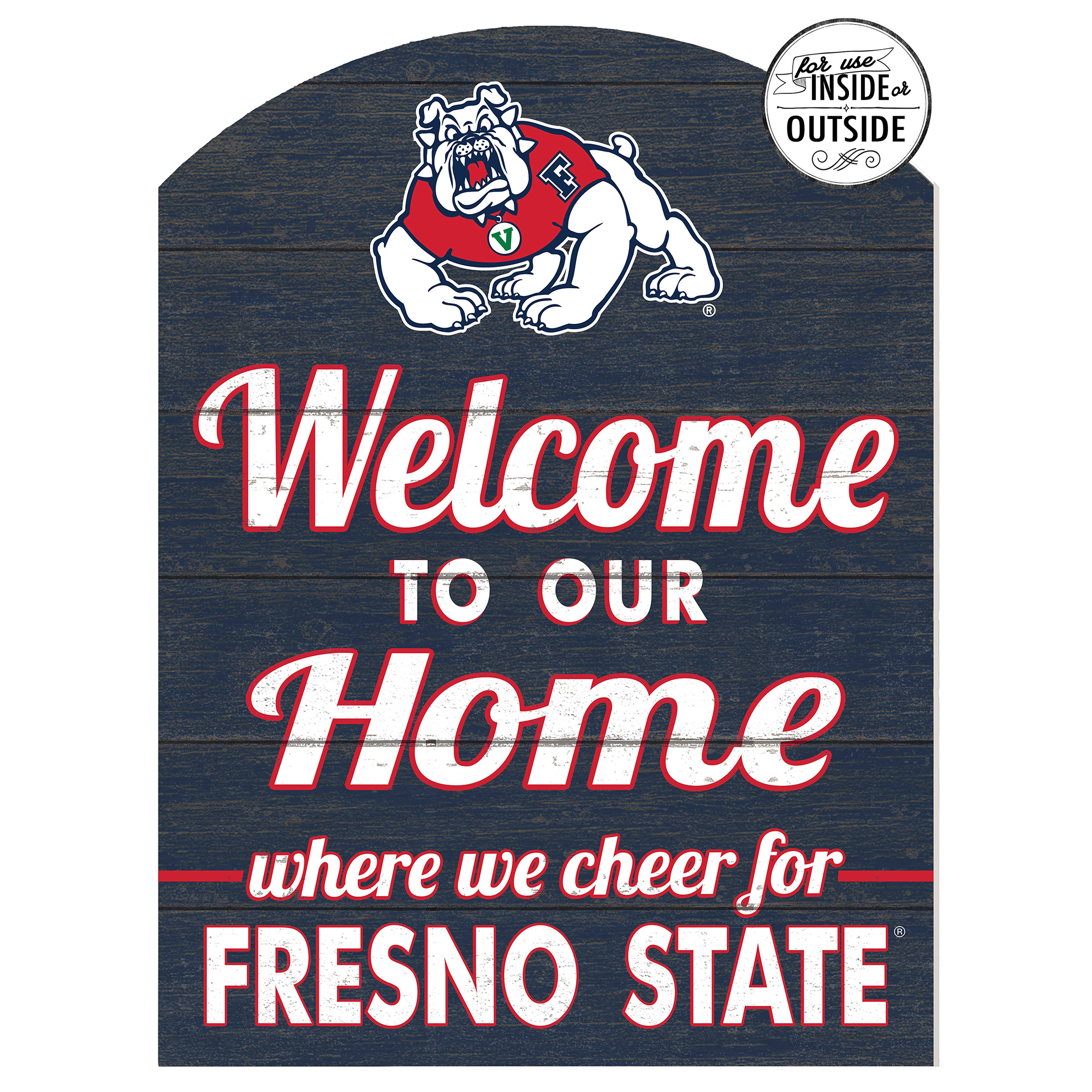 Fresno State Bulldogs 16'' x 22'' Marquee Sign