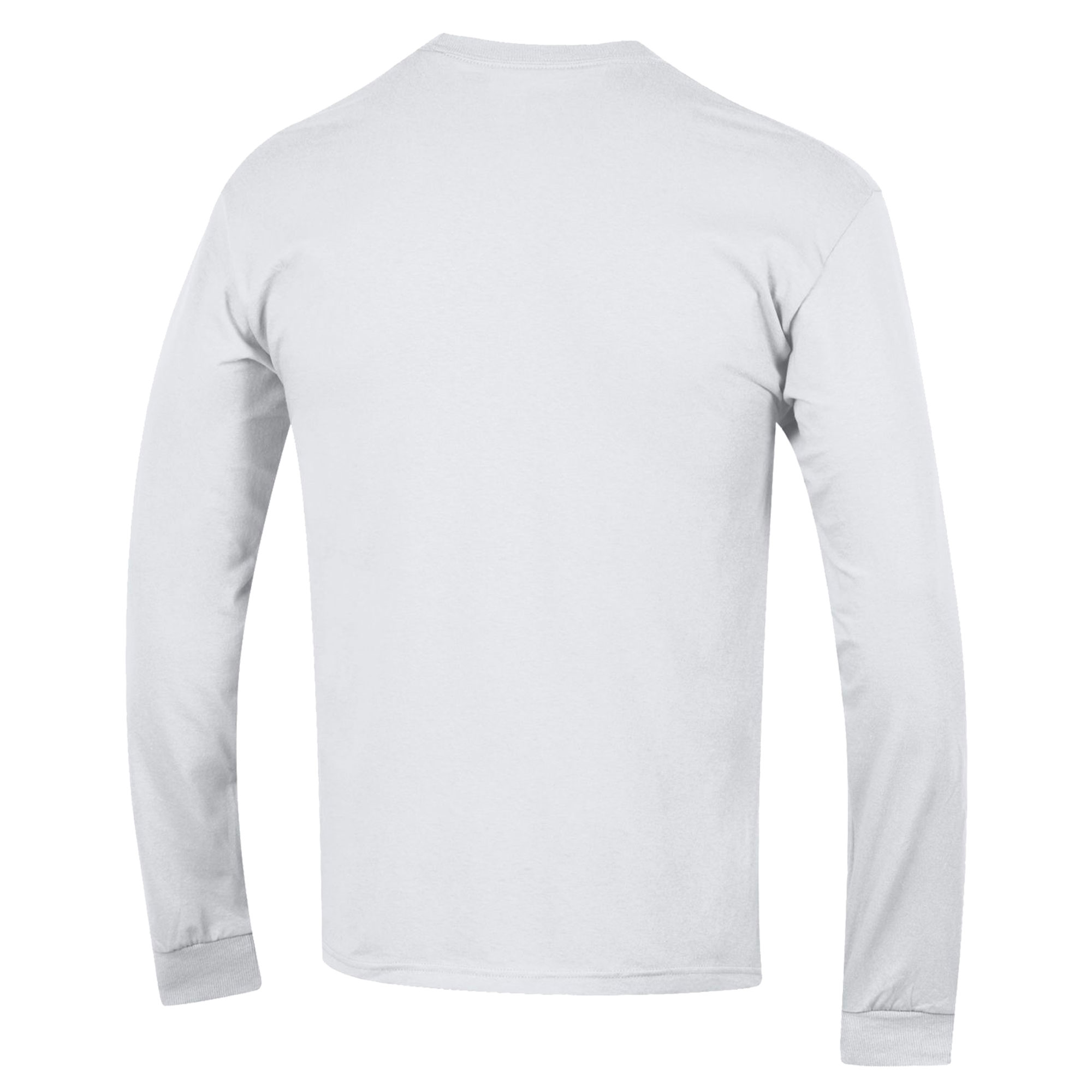 Men's Champion White Michigan State Spartans High Motor Long Sleeve T-Shirt - Image 4