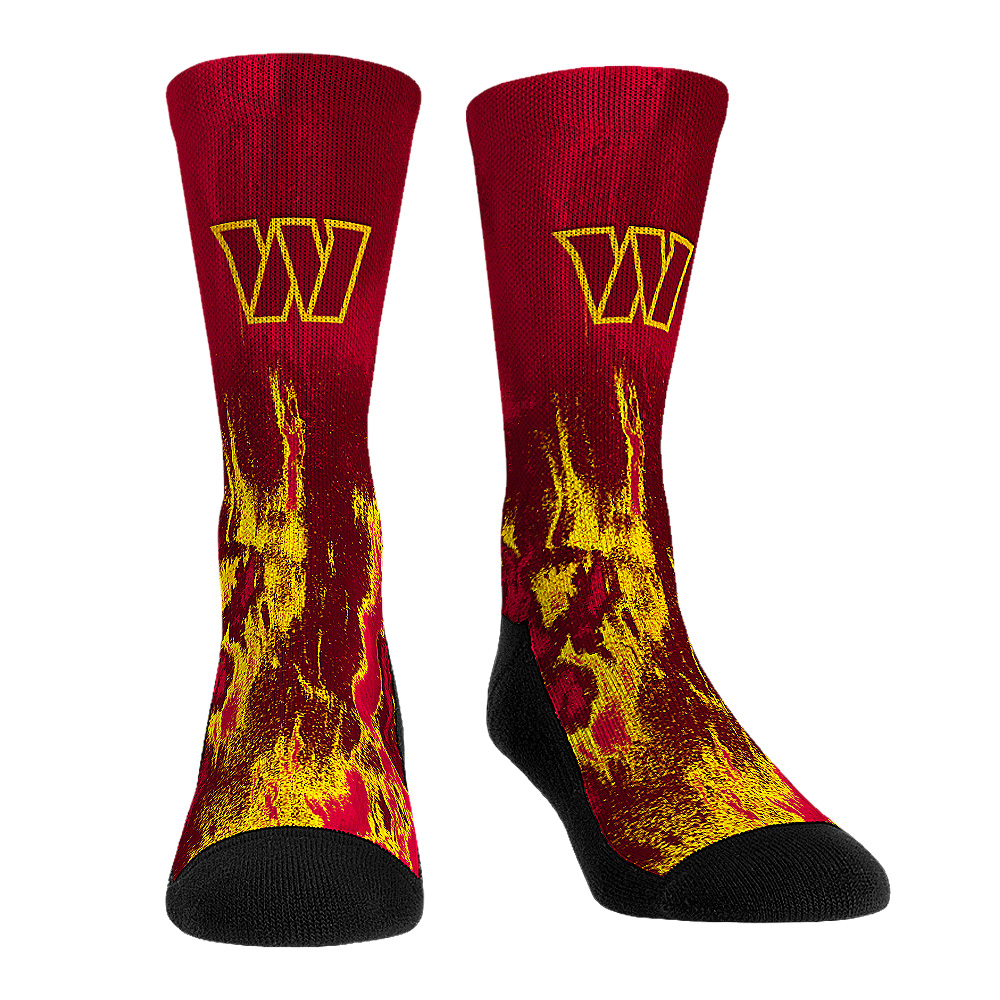 Youth Rock Em Socks Washington Commanders 3-Pack Crew Socks Set - Image 8