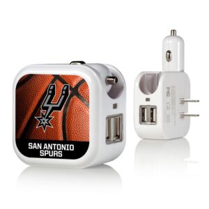 San Antonio Spurs Basketball Design USB Charger