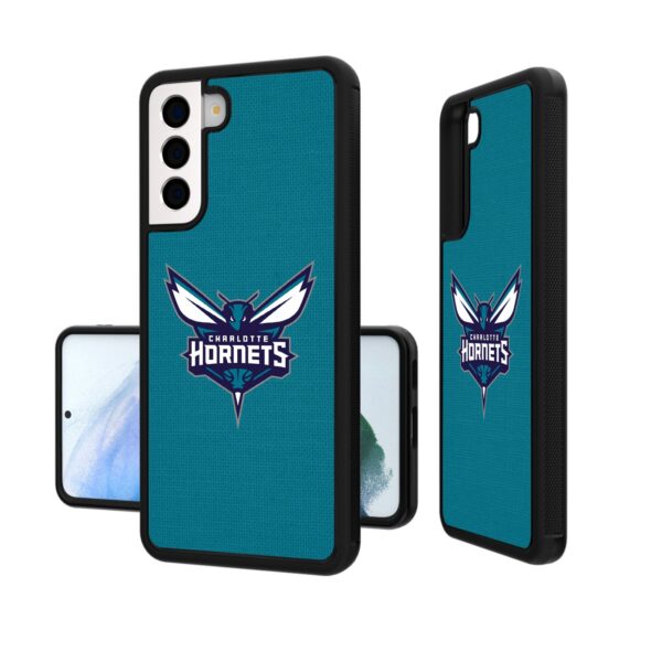 Charlotte Hornets Solid Design Galaxy Bump Case