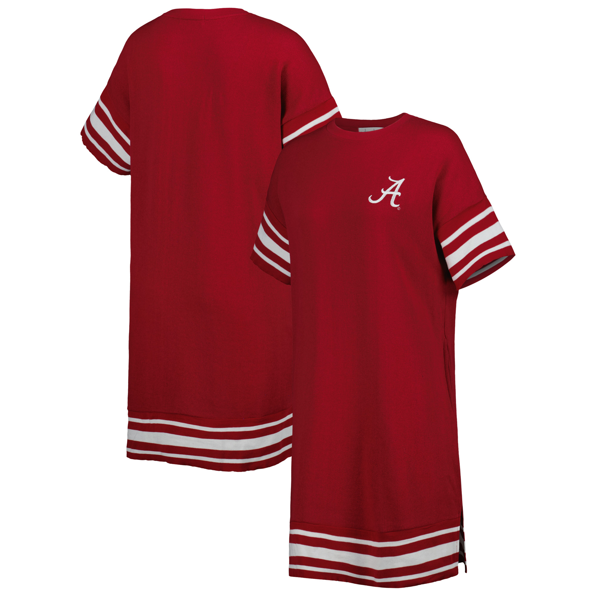 Women's Touch Crimson Alabama Crimson Tide Cascade T-Shirt Dress - Image 6