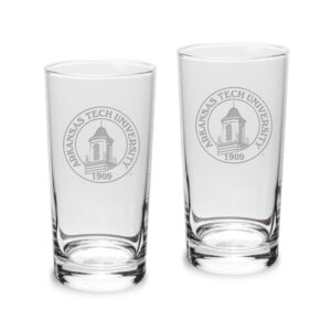 Arkansas Tech 10oz. 2-Piece Highball Glass Set