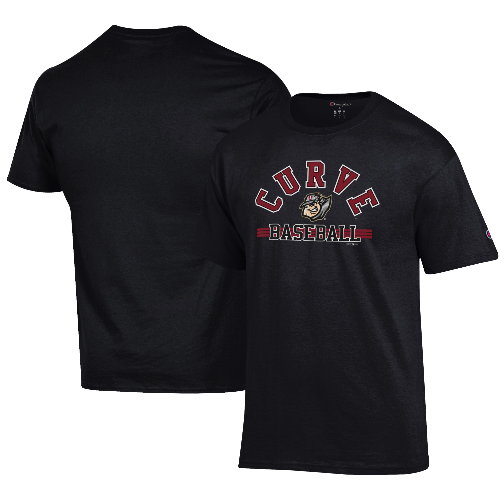 Men's Champion Black Altoona Curve Jersey T-Shirt - Image 2
