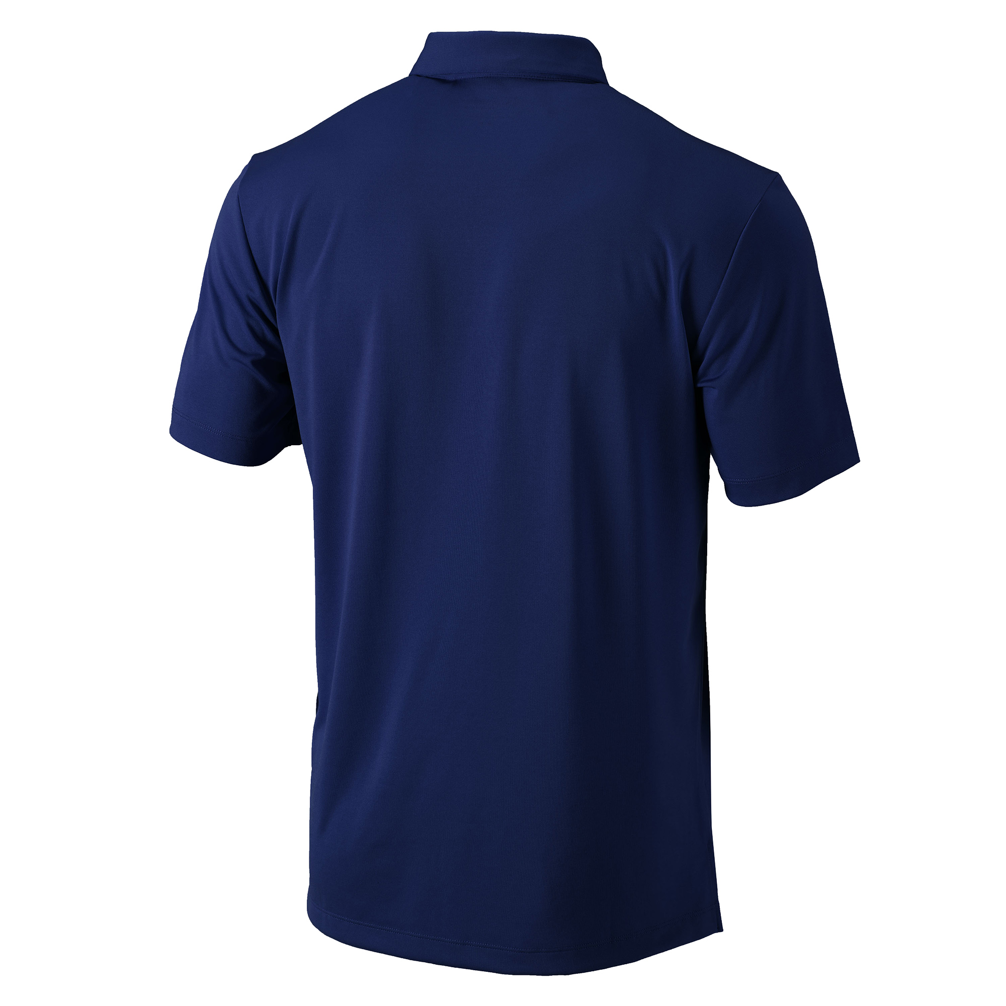 Men's Columbia Navy Atlanta Braves Omni-Wick Drive Polo - Image 4