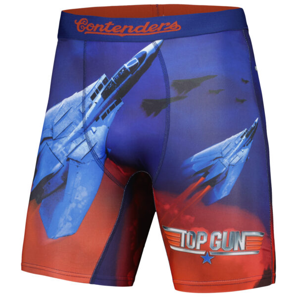 Men's Contenders Clothing Blue Top Gun Boxer Briefs - Image 6