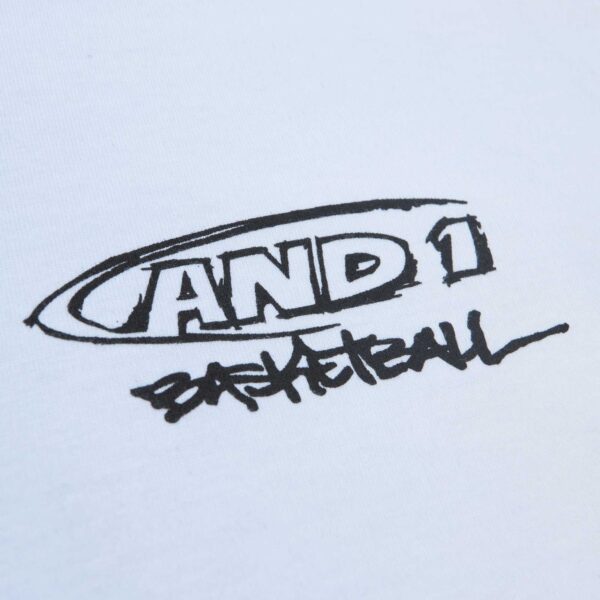 Men's Mitchell & Ness White And 1 Dirty T-Shirt - Image 10