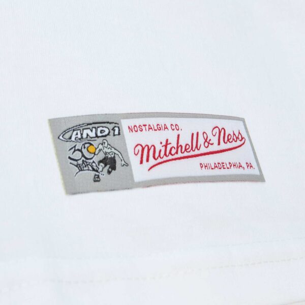 Men's Mitchell & Ness White And 1 Dirty T-Shirt - Image 11