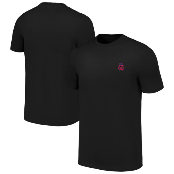 Unisex Black Star Wars Embroidered Trooper T-Shirt - Image 5