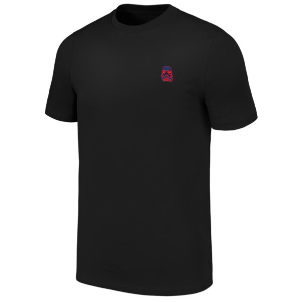 Unisex Black Star Wars Embroidered Trooper T-Shirt - Image 3