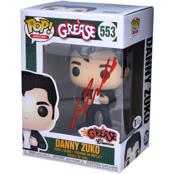 John Travolta Grease Autographed #553 Funko Pop!