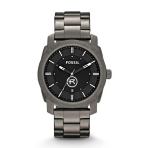 Men's Fossil Rockhurst Hawks Machine Smoke Stainless Steel Watch