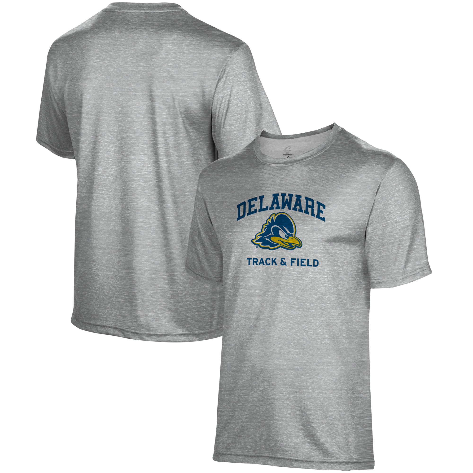 Men's ProSphere Gray Delaware Fightin' Blue Hens Track & Field Logo T-Shirt - Image 5
