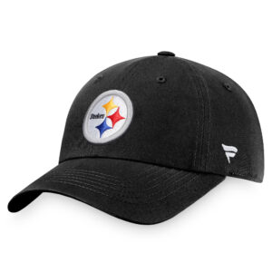 Men's Black Pittsburgh Steelers Adjustable Hat