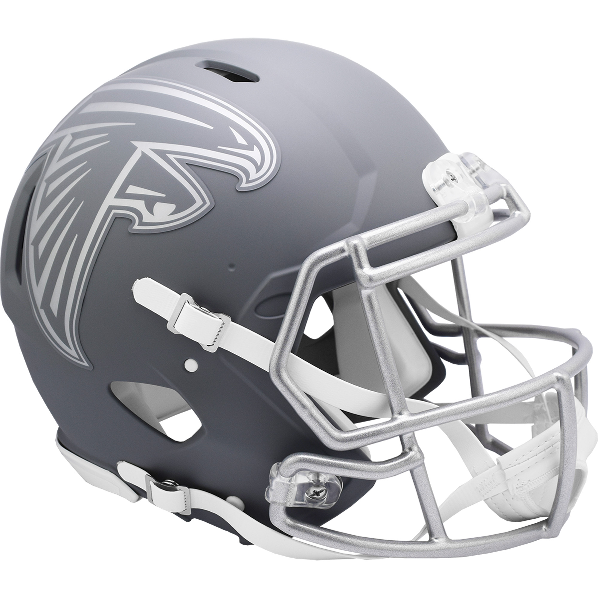 Atlanta Falcons Riddell 2024 Slate Alternate Speed Authentic Helmet