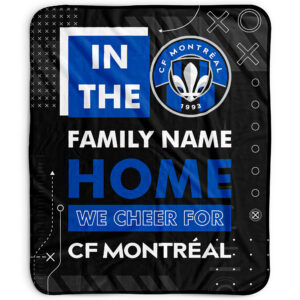 Pegasus CF Montreal 50" x 60" "We Cheer" Personalized Fleece Blanket