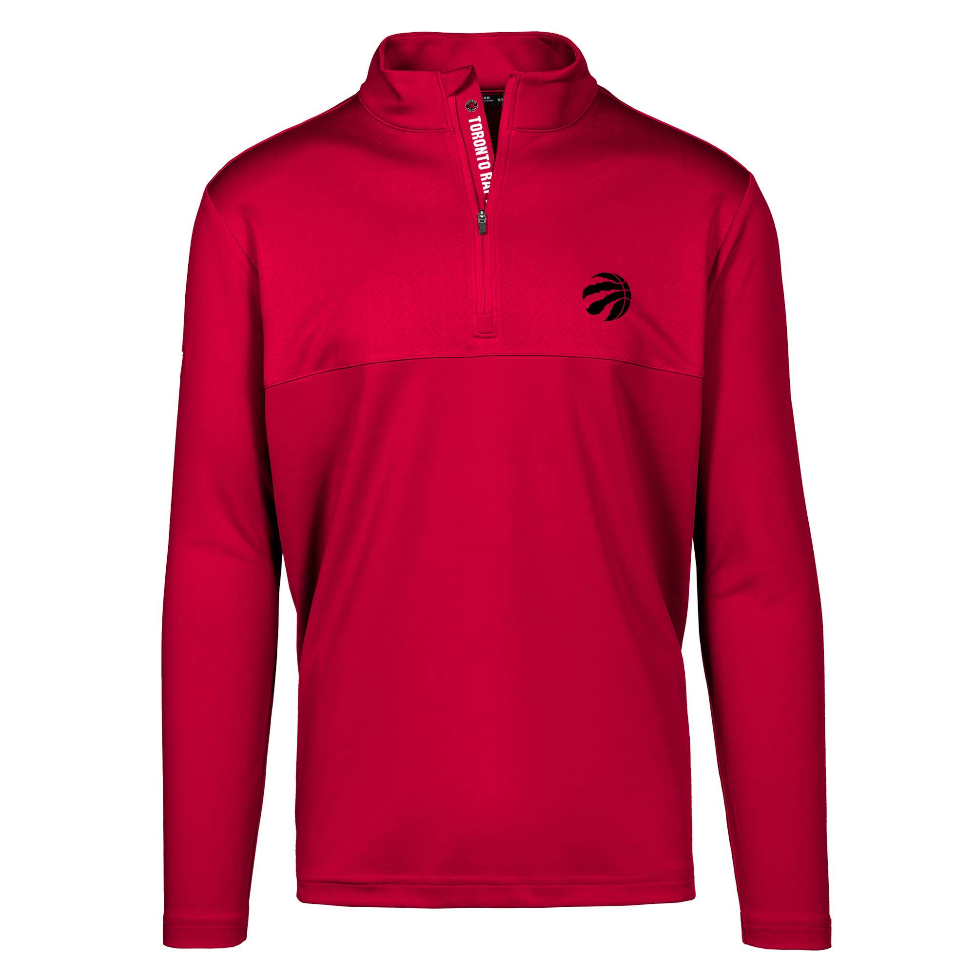 Men's Levelwear Red Toronto Raptors Truth Insignia Core Quarter-Zip Pullover Top
