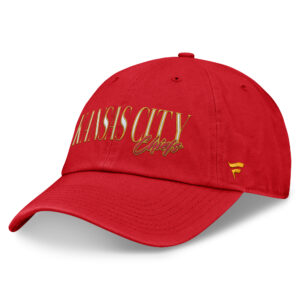 Women's Fanatics Red Kansas City Chiefs City Adjustable Hat