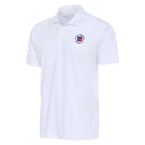 Men's 2024 U.S. Senior Open Antigua White Tribute Polo