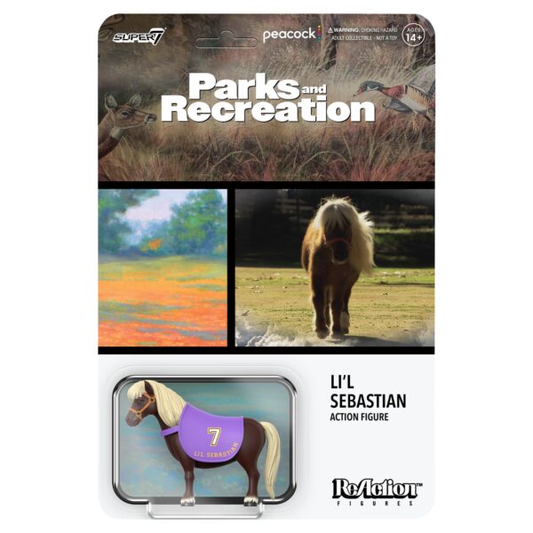 Super7 Li'l Sebastian  Parks and Recreation ReAction Figure - Wave 2 - Image 8