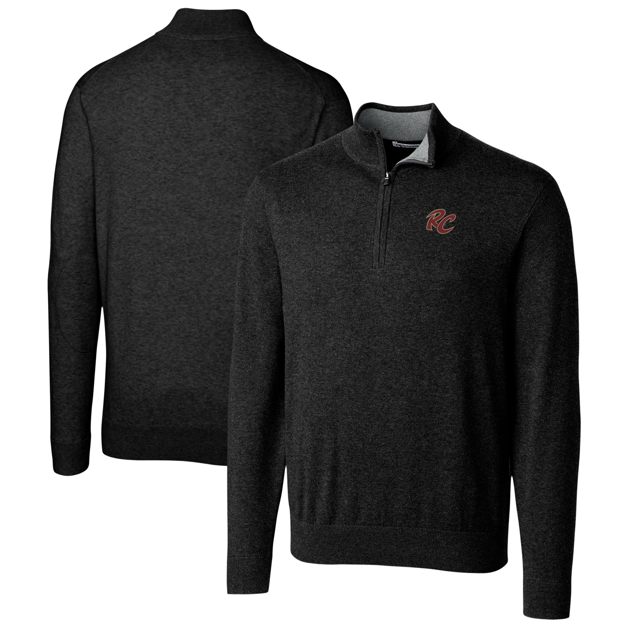 Men's Cutter & Buck Gray Oklahoma City Baseball Club Evoke Eco Softshell Recycled Full-Zip Jacket - Image 2