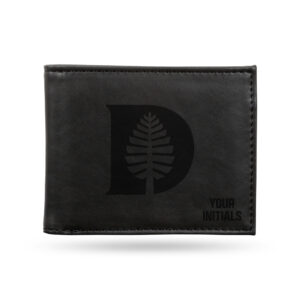 Black Dartmouth Big Green Personalized Billfold Wallet