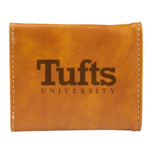 Brown Tufts University Jumbos Trifold Wallet