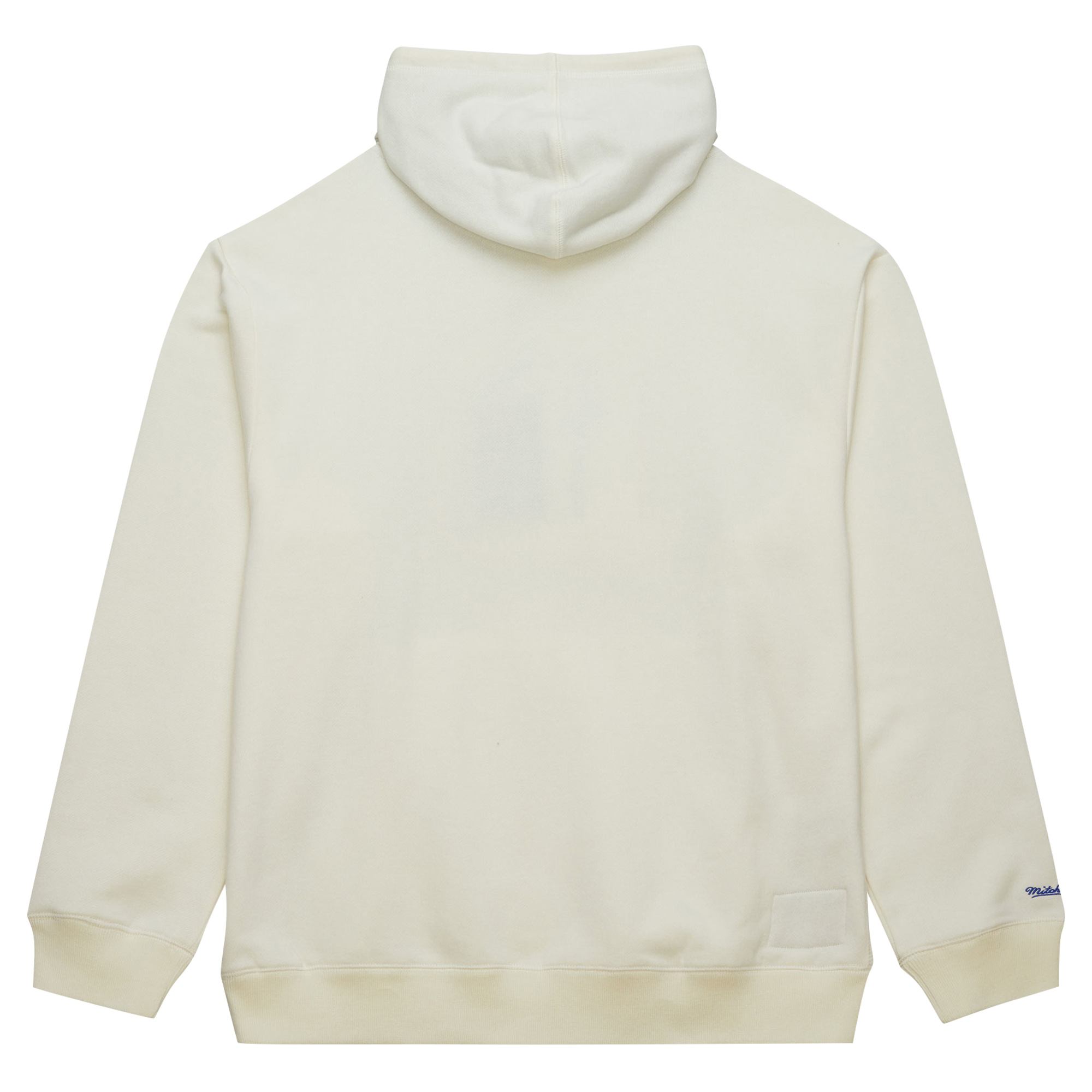 Men's Mitchell & Ness Cream Denver Nuggets Hardwood Classics Vintage Pullover Hoodie - Image 4
