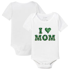 Infant Tiny Turnip White Oregon Ducks Mom Bodysuit